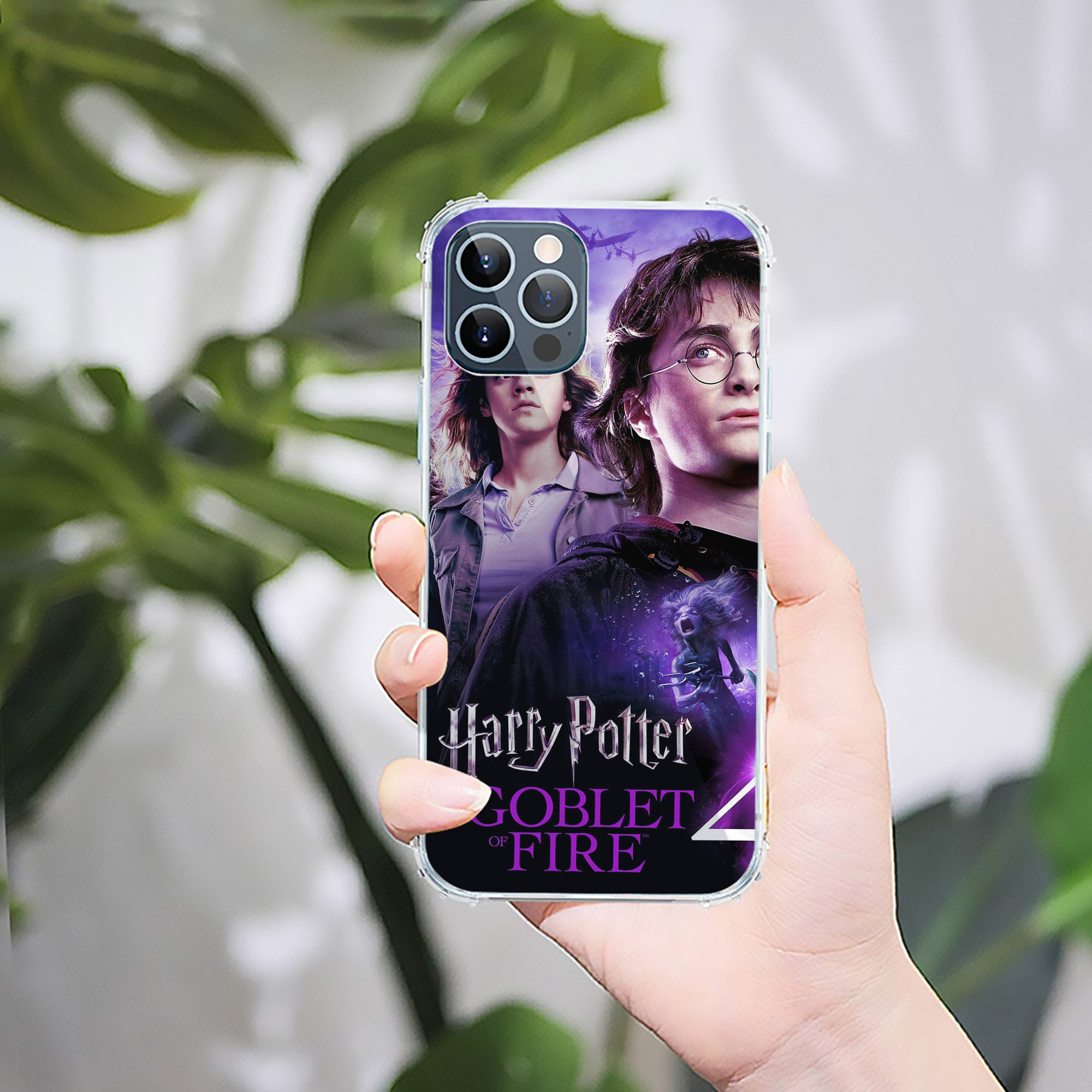 （画像用） Harry Potter ハリー・ポッターシリーズ 【iPhone 12シリーズ対応】透明スマホケース（クリアソフトケース）